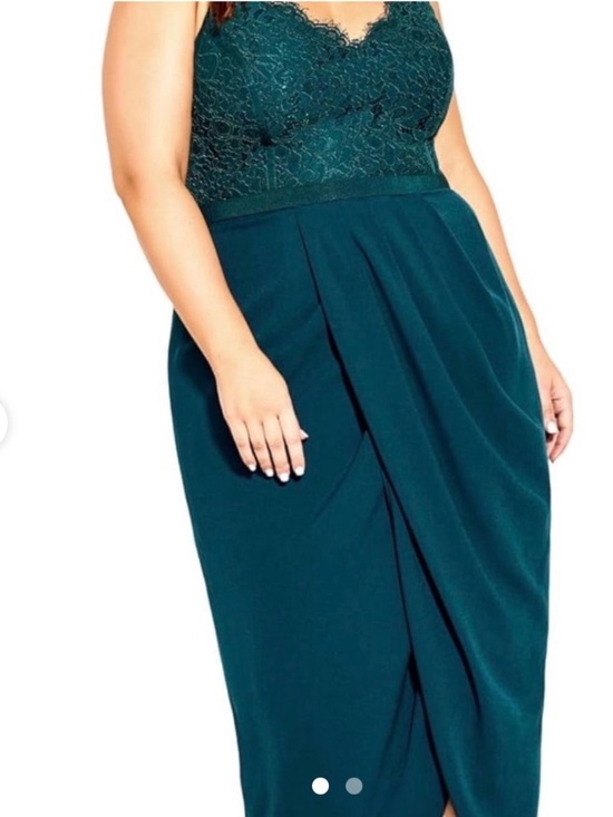 City Chic Dresses & Skirts - City chic lace tulip hem dress